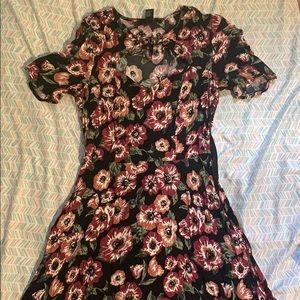 Forever 21 floral skater dress